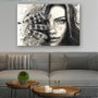 Wallity Cuadro decorativo de vidrio templado Multicolor 70 x 100 cm